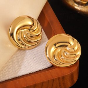 chapa maxista dorada estilo pan de muerto (concha mexicana)